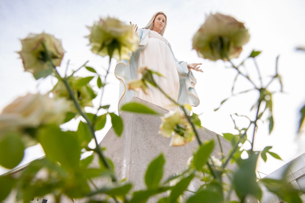 Imagen de la Virgen en la Parroquia María Reina de la Paz/ Fuente: Federico Gutiérrez