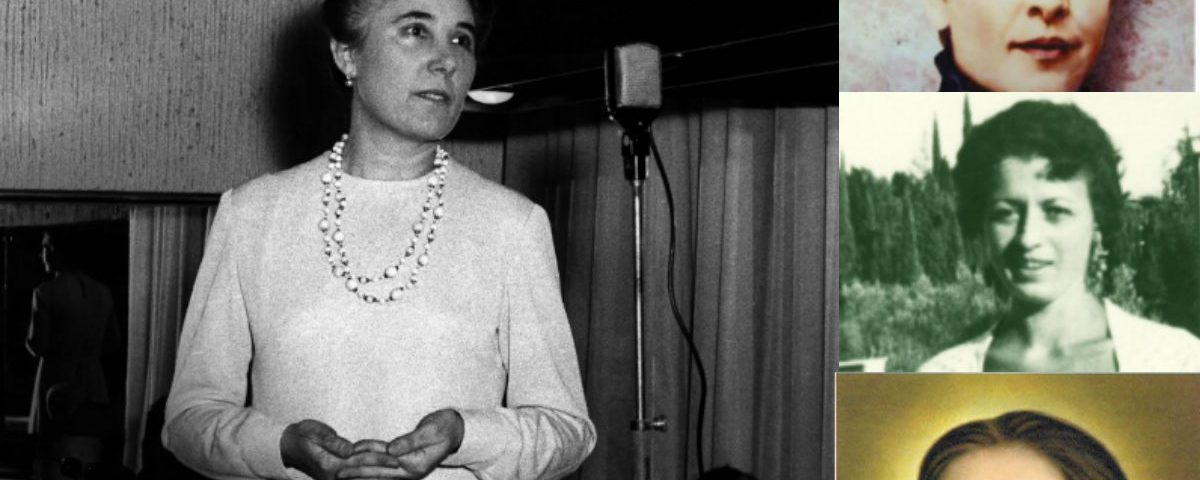 Guadalupe Ortiz de Landázuri, Conchita Cabrera, Benedetta Bianchi Porro y Edvige Carboni