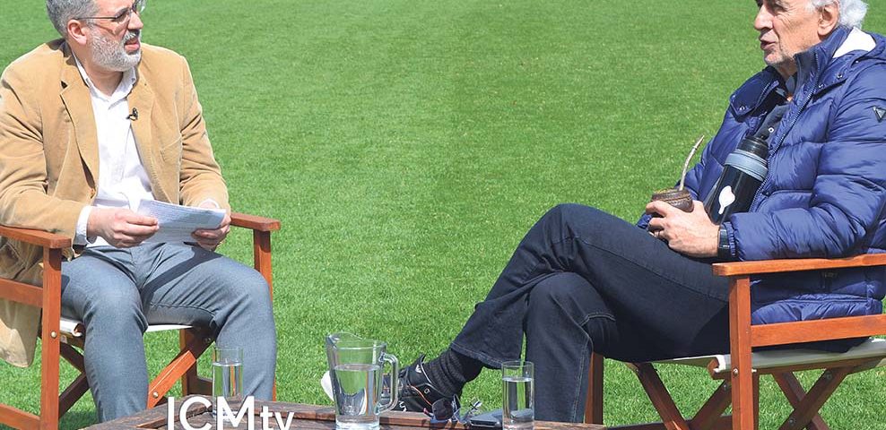 La entrevista tuvo lugar en el estadio de River Plate. C. BELLOCQ
