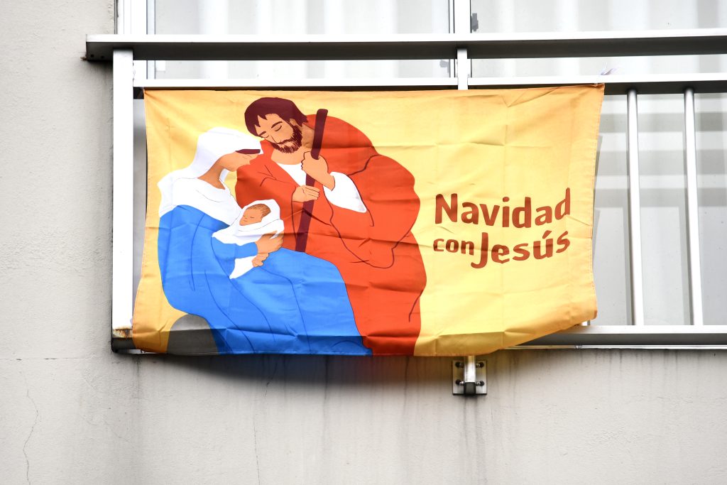 Balconera Navidad con Jesús
