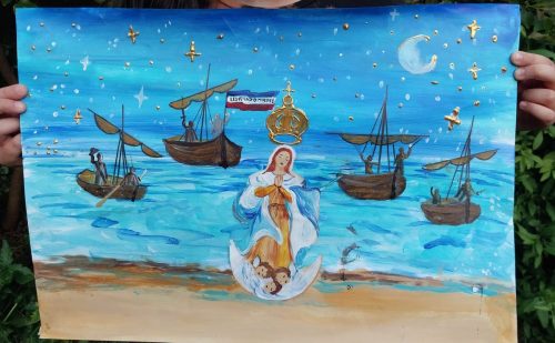 Concurso de dibujo y pintura: "La Virgen de los Treinta y Tres"